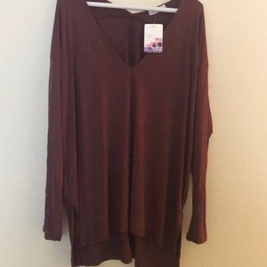 Wine Tunic Shirt
